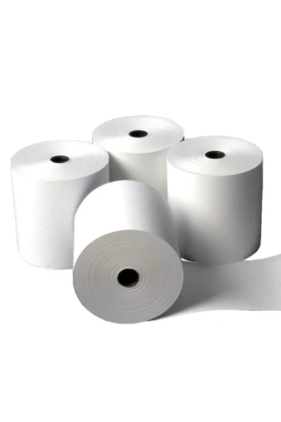 flash rulo 10 Adet 56 mm x 30mt 1. Hamur Tek Nüsha Kartuşlu Hesap Makinesi ve Yazıcı Kağıdı - 4