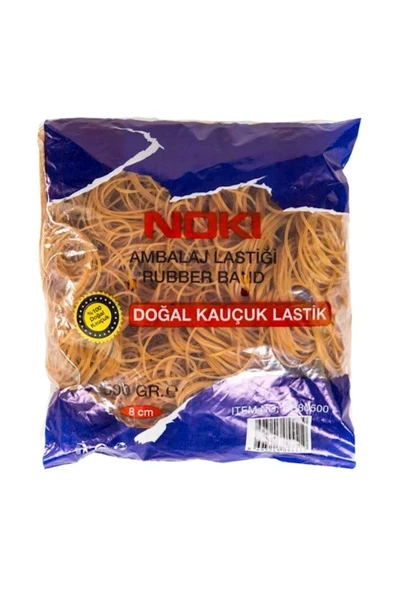 Noki Ambalaj Lastiği 8 Cm 500 Gr %100 Kauçuk Rb80500 - 2