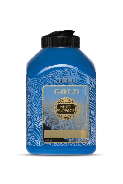 Artdeco Gold Multi Surface Saten Akrilik Boya 500ml 270 Mavi