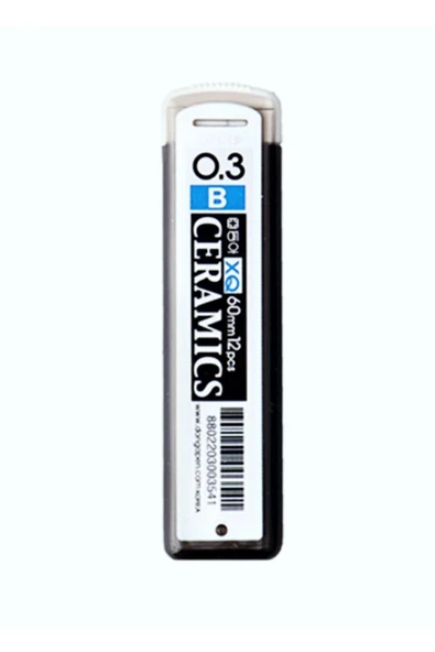 Dong-A Ceramics Min Uç 0.3 Kalem Ucu B 60 Mm X 12 Adet