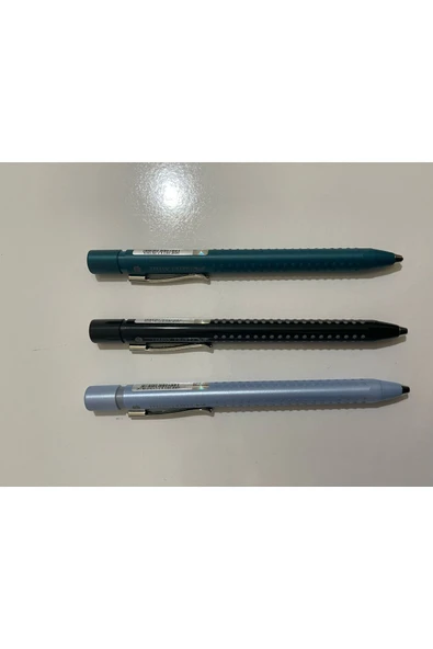 Faber Castell Grip 2011 0.7 Siyah- Yeşil - Açık Mavi Versatil Kalem Set - 4