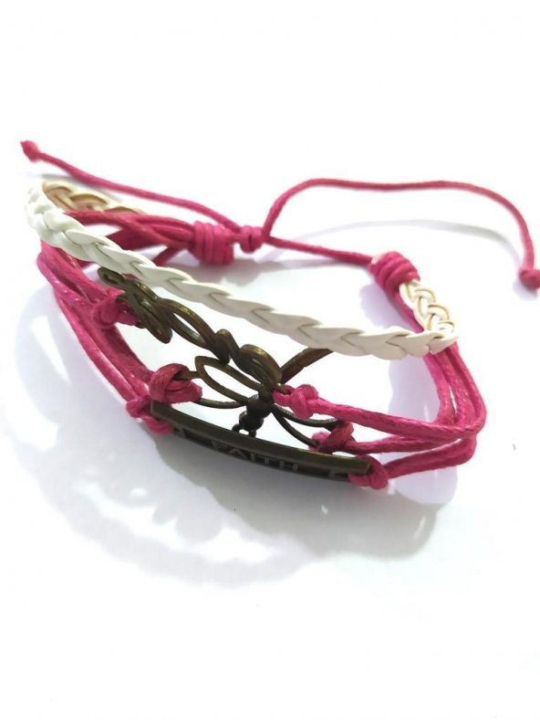 İp Bileklik Yusufçuk Love Ayarlanabilir Bileklik ürün görseli