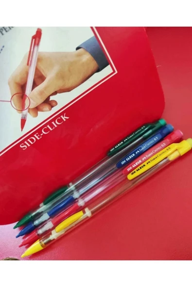 Faber Castel Side Click 0.5 Uçlu Kalem Sarı, Mavi, Pembe Renk Seçeneği