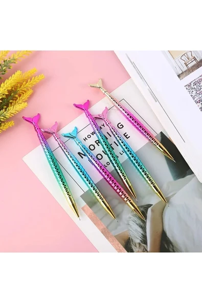 Kawaii Deniz Kızı Parlak 0.7 Uçlu Kalem - 3