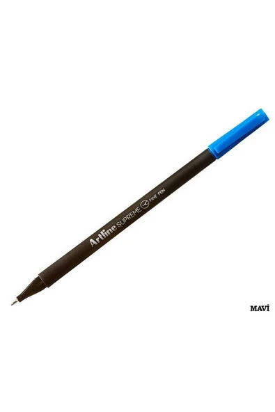 artline Supreme Fine Keçe Uçlu Kalem 0,4mm Mavi