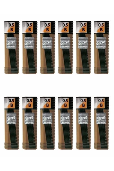 Tombow Min Klasik Mono Lead B 0.5 Mm (12 ADET) Özel Plastik Kutusunda