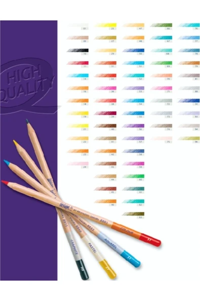 Holland Toz Pastel Boya Kalemi No: 57 Mavi-mor