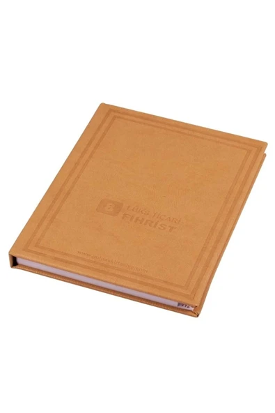 GPTURKGRUP GÜLPAŞ TİCARİ FİHRİST 8 Lİ 17x24 SUNİ DERİ KAPAK 164