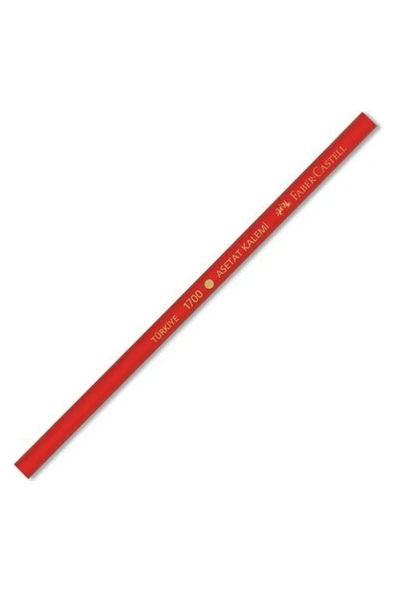 Faber Castell Asetat Kalemi Kırmızı