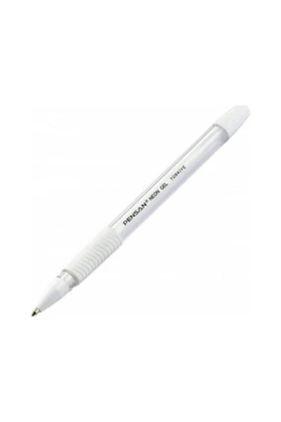 Pensan 2 Adet Beyaz Neon Jel Kalem 1.0 101411 Aykiki - 3