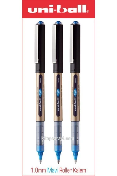 UNİ-BALL Eye Broad 1.0 Mm Mavi Imza Kalemi 3 Adet Ub-150-10