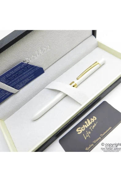 Scrikss Isme Özel Multifonksiyon Kalem 0.5mm Trio 93 Gold Krom - 6