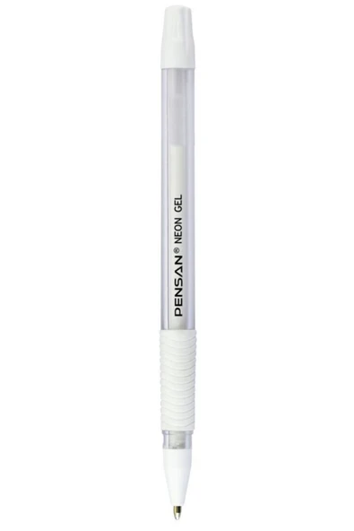 Pensan 2229 Neon (fosforlu) Jel Tükenmez Kalem 1,0 Mm Beyaz (12 Li Paket) Pe02229jkbe - 3