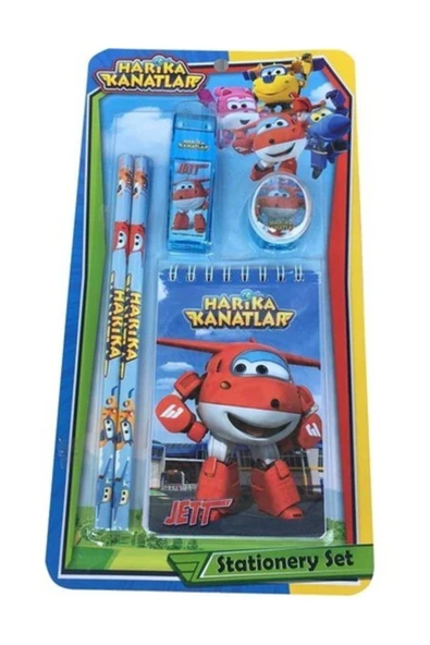 Harika Kanatlar Blisterli Kırtasiye Seti Sw-1222