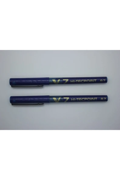 Pilot Pılot V7 Iğne Uçlu Kalem 07 Mm Mavi (2adet)