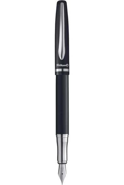 Pelikan Jazz Elegance Metal Gövdeli Dolma Kalem, M Uç, Siyah / P36