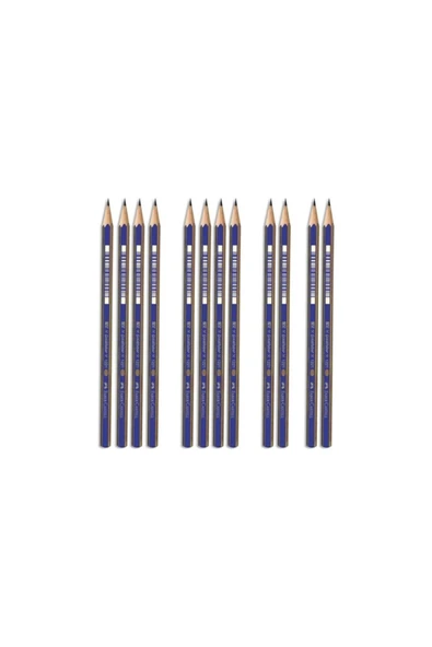 Faber Castell F.castell 2b 11 Gold Faber Dereceli Resim Kalemi - 2