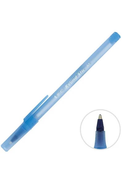Bic Round Stick Tükenmez Kalem Mavi