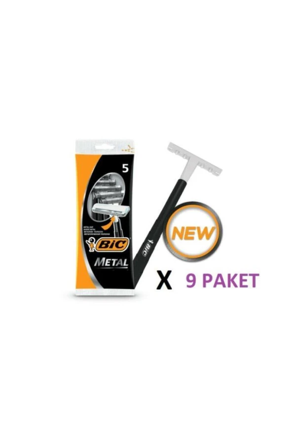 Bıc Metal 5’Li Poşet X 9 Paket