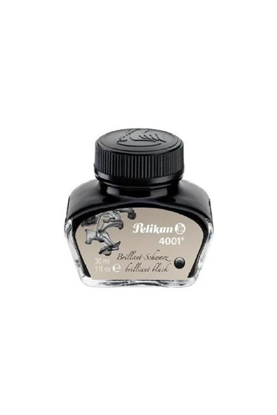 Pelikan 4001 Dolma Kalem Mürekkebi 30 Ml. 1 Kırmızı + 1 Siyah + 2 Mavi - 2