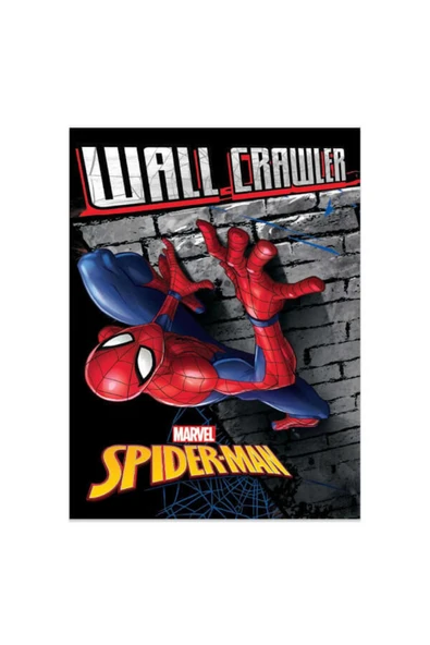 KESKİN COLOR Spiderman Kareli Defter A5 40 Yaprak 2 Adet Plastik Kapak Defter
