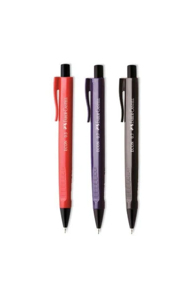Faber Castell Econ Koyu Renkler 0.7mm Versatil Kalem (mavi) - 2