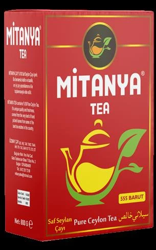 Mitanya Çay Barut 555 Saf Seylan Çayı 800 Gr