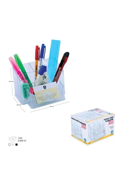 Ark 766 Masa Üstü Kalemlik Büro Set