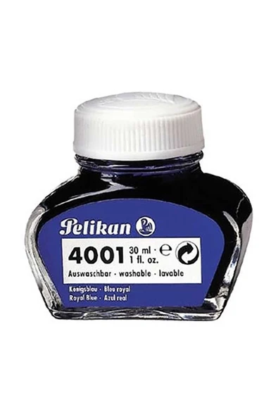 Pelikan 4001 Yazi Mürekkebi Mavi