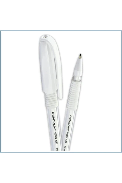 Pensan My King 1.0 Mm Beyaz Neon Gel Kalem 5 Adet - 2