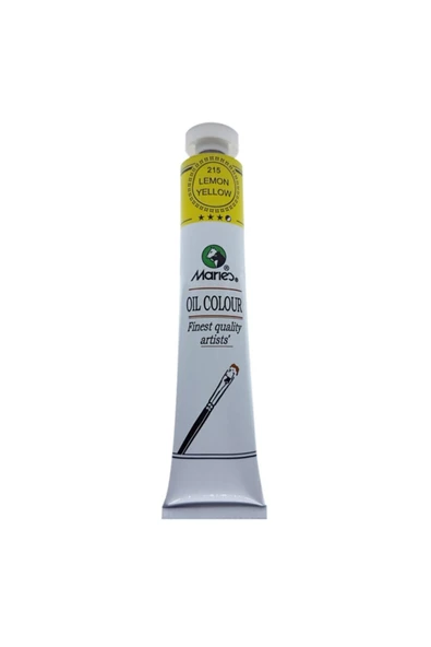 Maries Guaj Boya 12 ml Lemon Yellow (limon Sarısı) 215 Tekli (1 Adet)