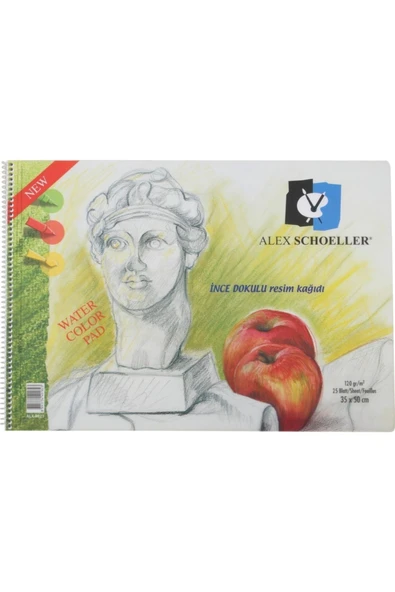 alex sholler Alex Schoeller Resim Defteri 35x50 120 Gr. 25 Sayfa