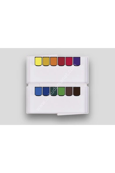 Mijello Mission Gold Suluboya Tablet 12 Renk MPV-2012 - 2