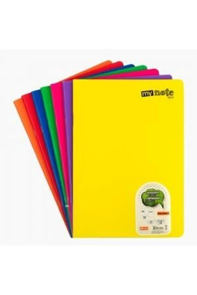 Umix My Note Text A4 60 Yaprak Çizgili Defter Plastik Kapak