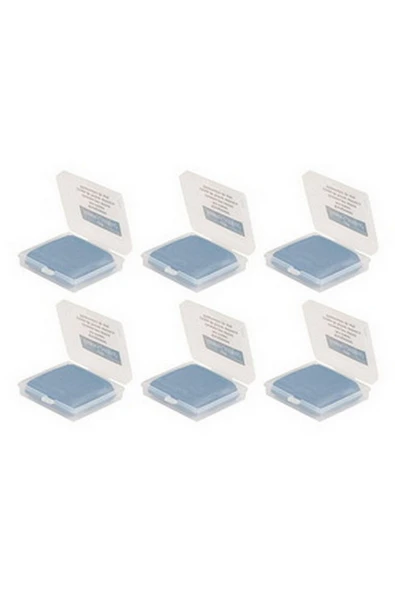 Faber Castell Faber Gri Hamur Silgi Plastik Kutulu (5130127220) 6 Lı Paket