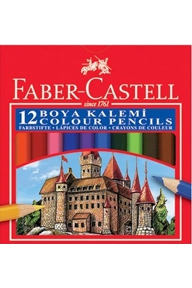 Faber Castell F.castell Red Lıne K.boya 12 Li 1/2