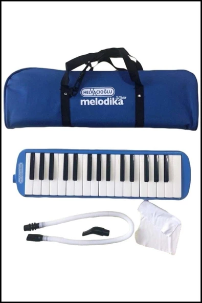 Helvacıoğlu Melodika 32 Tuşlu Mavi Renk