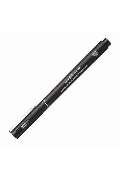 UNİ-BALL Uni Pin Teknik Çizim Kalemi 1.2 Mm Siyah Keçe Uçlu Kalem