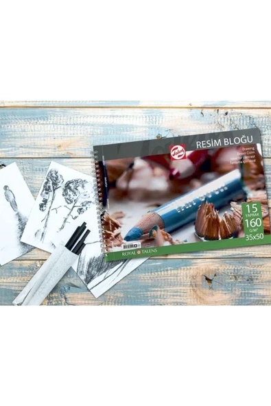 Keskin Talens 480305- 97 160gr 35*50 15yp Spiralli Çizim