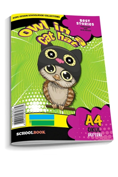 Sevinç Defter 60 Yaprak A4 Kareli Defter - 3 Adet