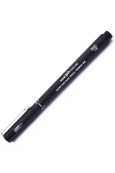 Uni -ball Pin Fine Line Teknik Çizim Kalemi 0.7 Mm Siyah - 2