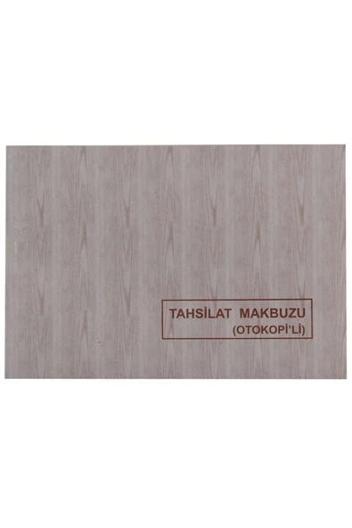 Dilman Tahsilat Makbuzu Otokopili 2 Nüsha