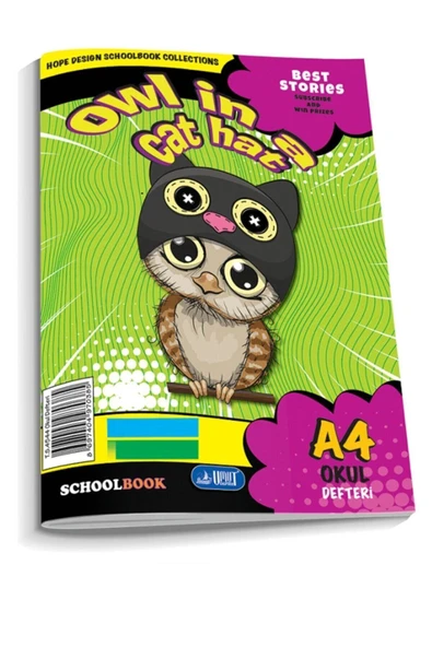 UMUT DEFTER 60 Yaprak A4 Çizgili Defter - 3 Adet