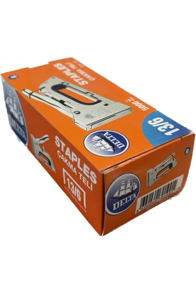 Delta Tools Delta Zımba 13/6 Paket-5000 Adet - 2