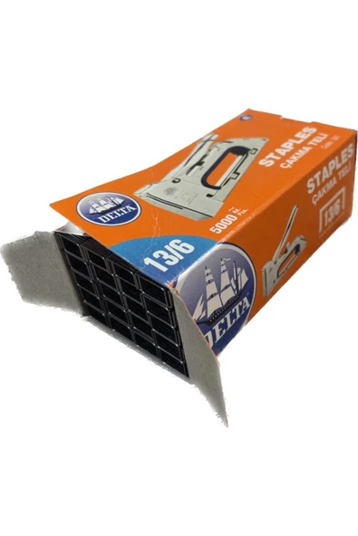 Delta Tools Delta Zımba 13/6 Paket-5000 Adet - 3