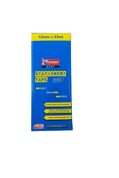 Mikro Bant 12x33 Mm 12 Li Para Bandı - 2