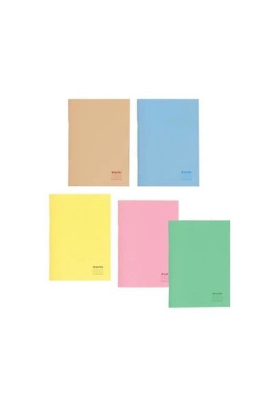 Keskin Colors Keskin Color Pastel Light A4 80 Yaprak Çizgili Defter 4'lü Set