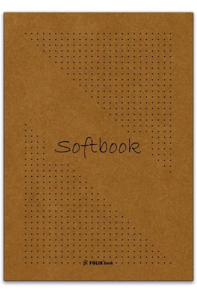 CALRADİA Point Softbook Noktalı Defter 13,5x23 Cm T Kapak 50 Yaprak