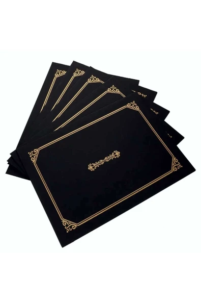 Murat Alex Fon Kartonu / Kağıdı A4 No:63 Siyah 100 Lü 160gr Hamurundan Boyalı - 4