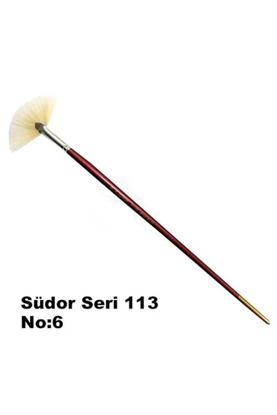 Südor Yelpaze Kıl Fırça 113/6
